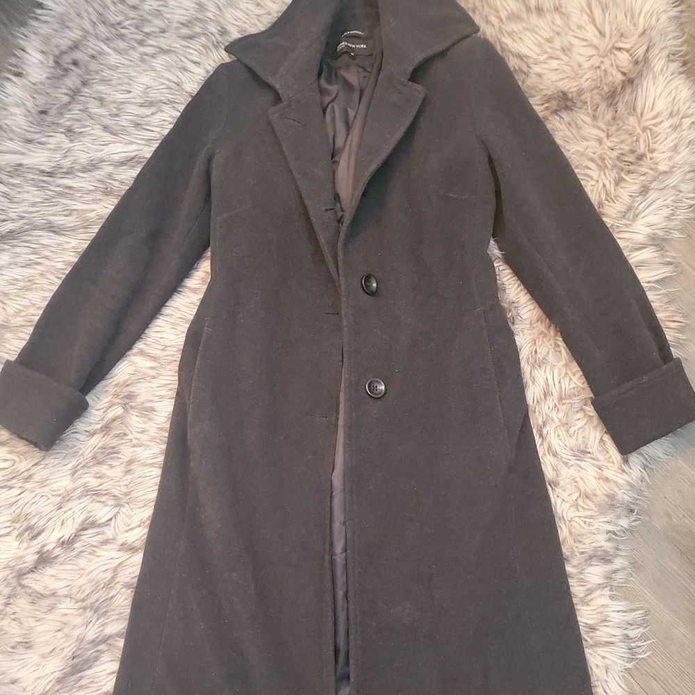 Jones New York Wool Trenchcoat